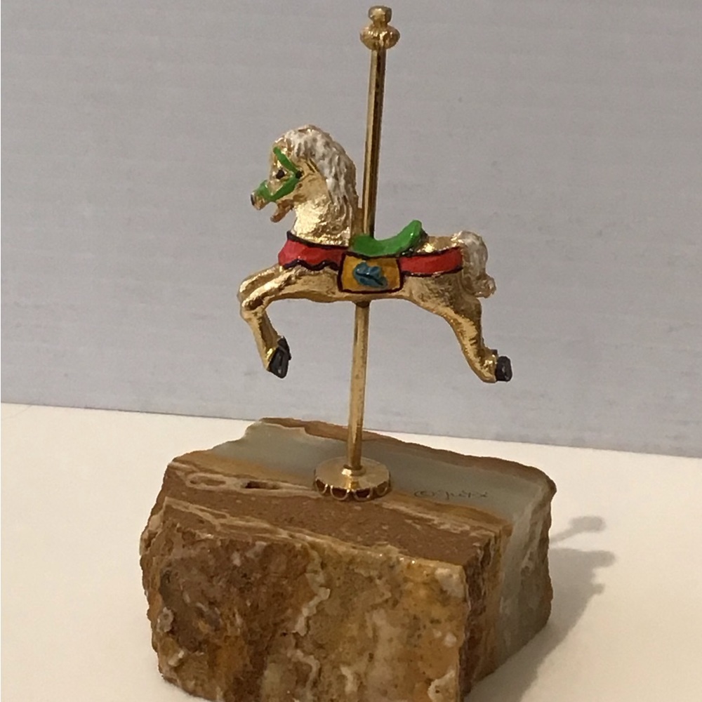 Carousel Horse metal sculpture